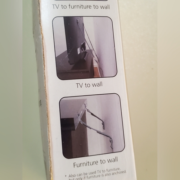 Safety First TV Straps Furniture Straps Child Safety Baby Proofing Safety 1st - Picture 5 of 6